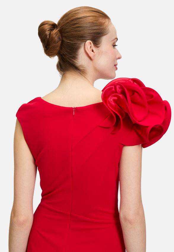 Abendkleid figurbetont / Detailbild