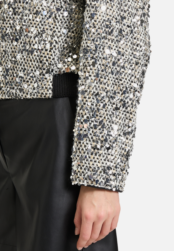 Blouson mit Pailletten / Detailbild