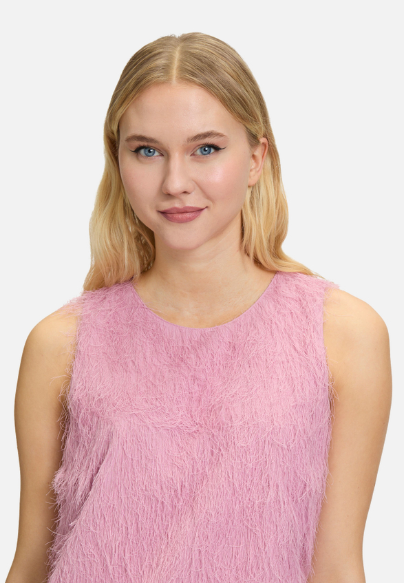 Abendkleid mit Fransen / Detailbild
