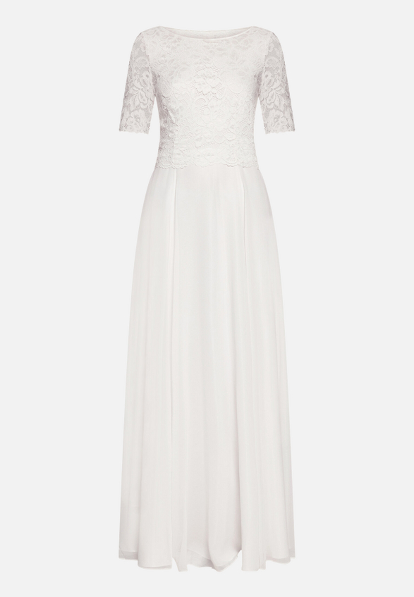 Abendkleid mit Spitze / Vorderseite