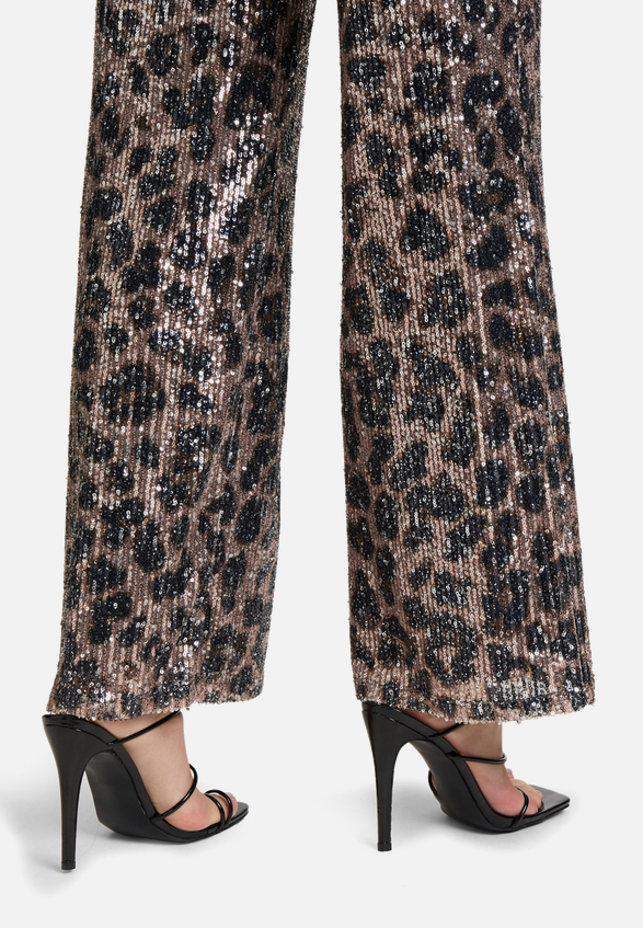 Marlene-Hose mit Pailletten / Detailbild