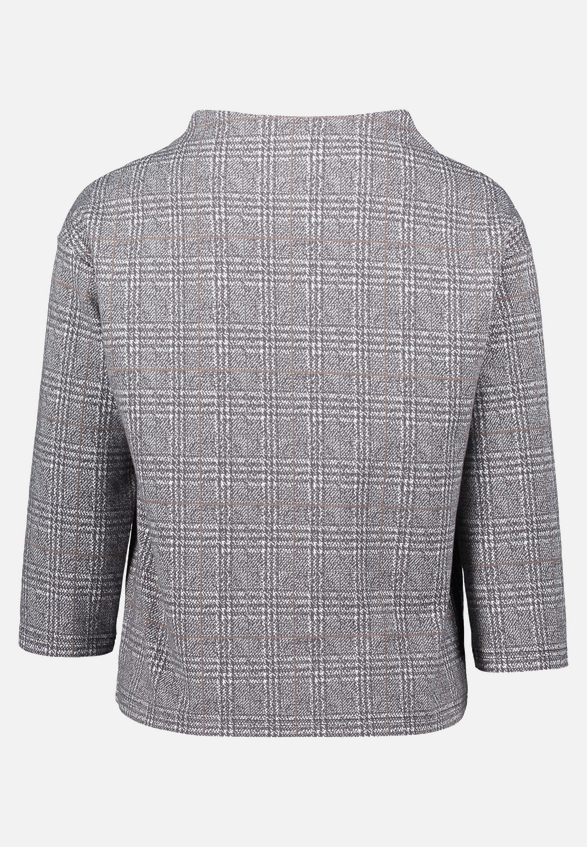 Sweatshirt mit Kragen / Rückseite