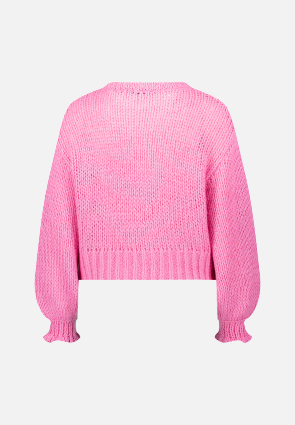 Pullover mit Logostickerei / Rückseite