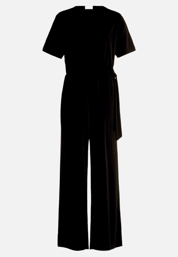 Jumpsuit mit Bindegürtel / Vorderseite