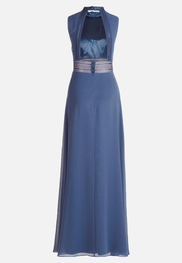 Abendkleid rückenfrei / Rückseite
