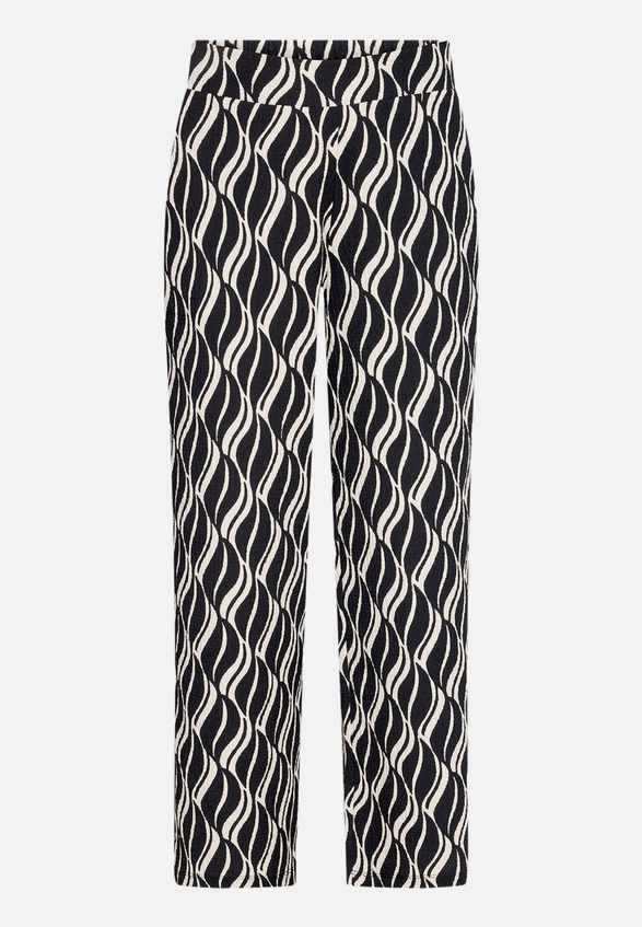 Marlene-Hose mit elastischem Bund / Vorderseite