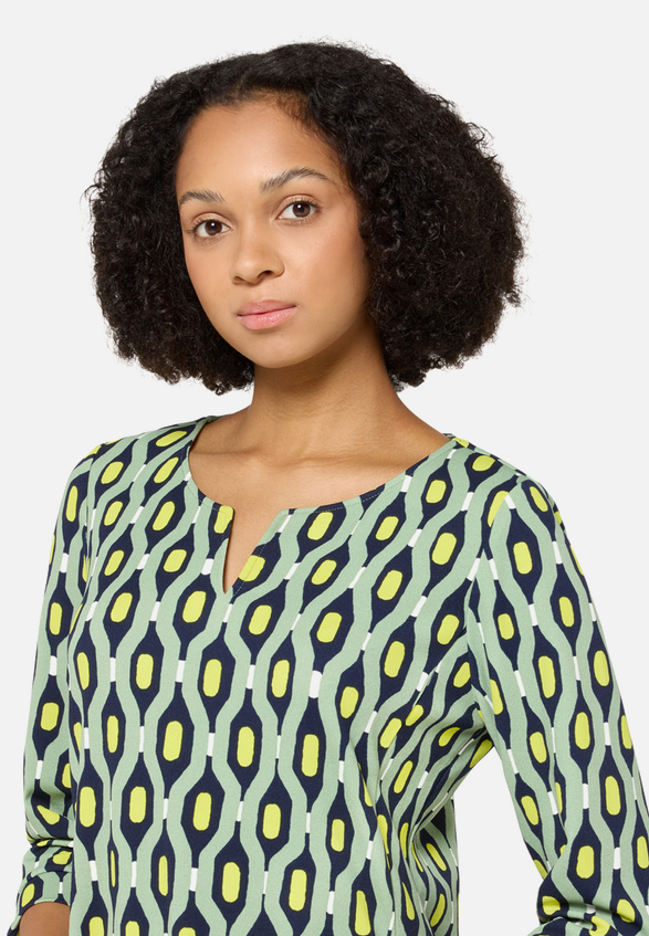 Casual-Kleid mit Muster / Detailbild