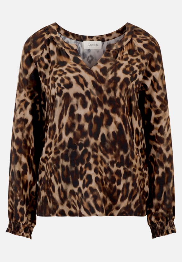 Casual-Bluse mit Muster / Vorderseite