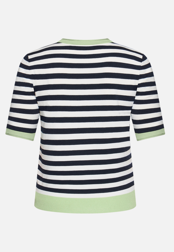 Basic-Pullover kurzarm / Rückseite