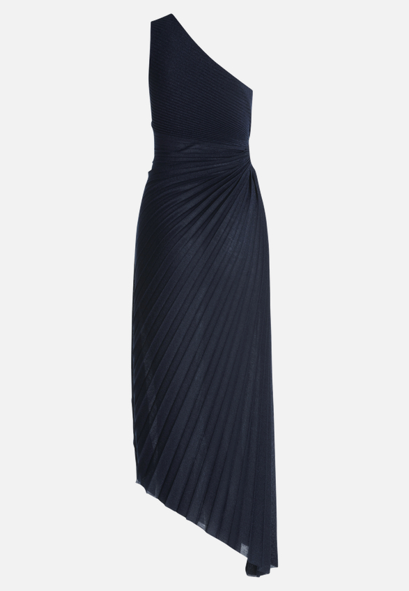 Abendkleid im Glitzer-Look / Rückseite