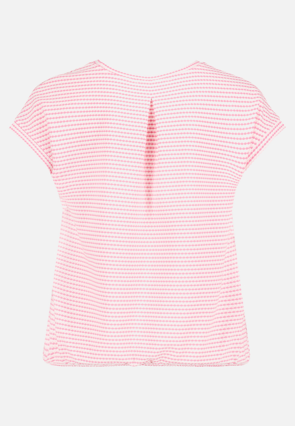 Casual-Shirt mit Gummizug / Rückseite