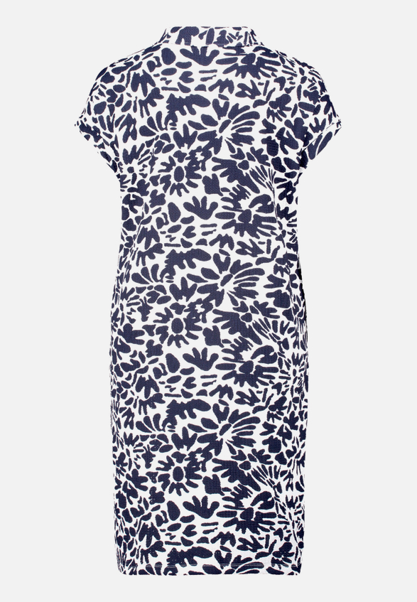 Casual-Kleid mit überschnittenen Ärmeln / Rückseite