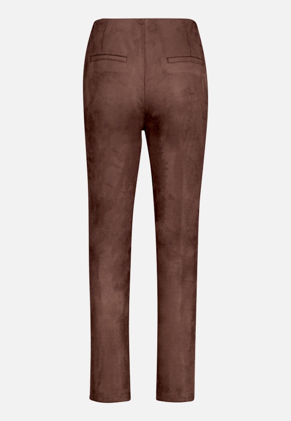 Kunstlederhose  aus Velour Style Selina Fashion  / Rückseite