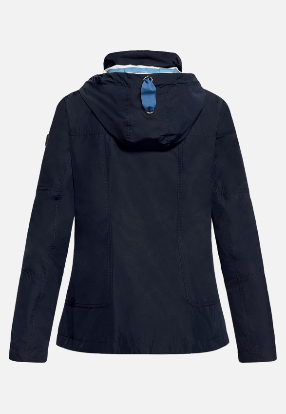 Sommerjacke mit abnehmbarer Kapuze / Rückseite