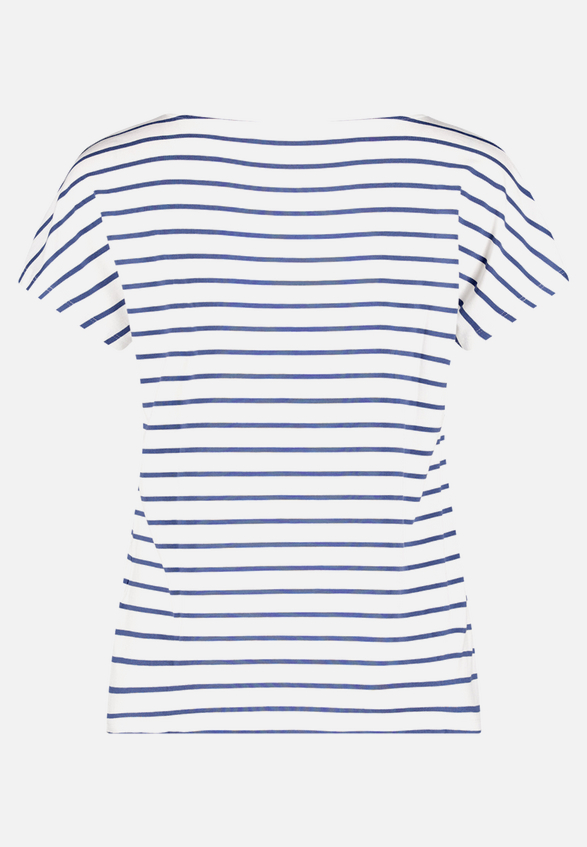 Casual-Shirt mit U-Boot-Ausschnitt / Rückseite