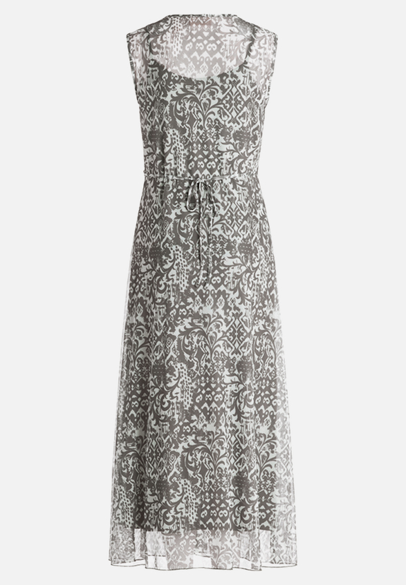 Midikleid ohne Arm / Rückseite