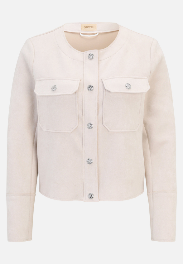 Casual-Jacke mit Taschen / Vorderseite
