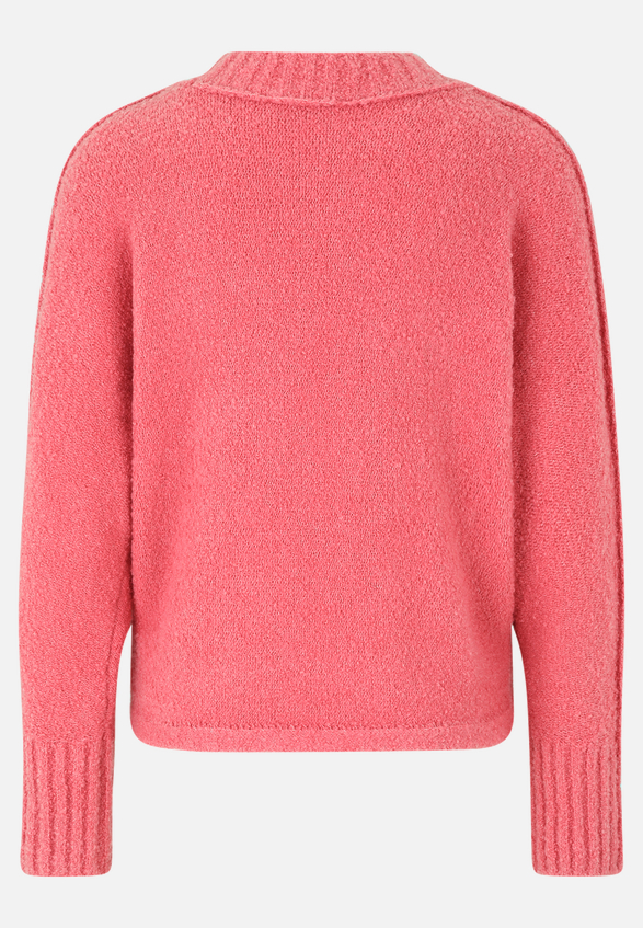 Strickpullover mit Fledermausärmeln / Rückseite