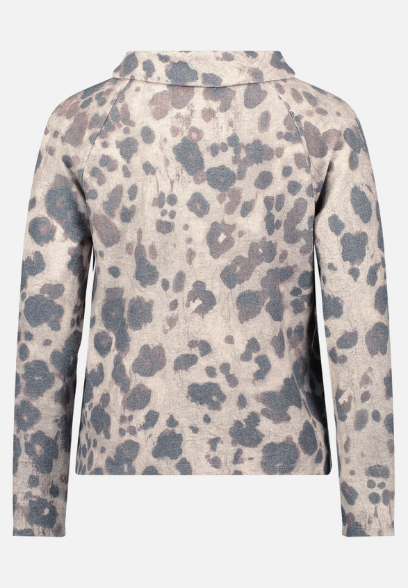 Sweatshirt mit Kragen / Rückseite