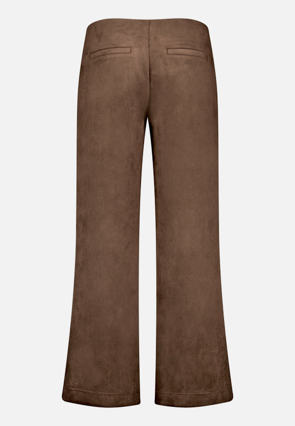 Casual-Hose mit weitem Bein / Rückseite