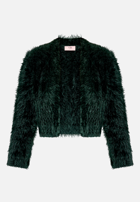 Strickbolero mit Struktur / Vorderseite