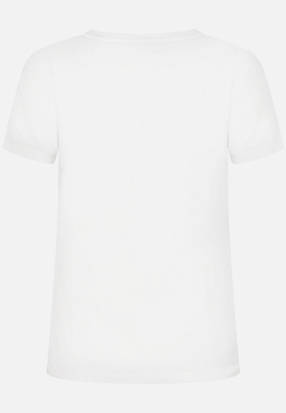 Print-T-Shirt mit Glitzerdetails  / Rückseite