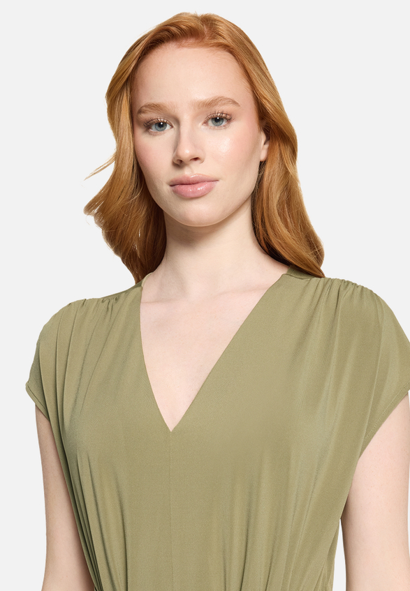 Eleganter Jumpsuit mit Raffung / Detailbild