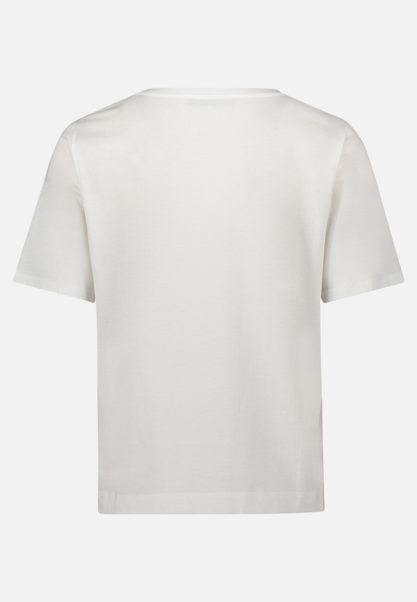 Basic Shirt mit Rundhalsausschnitt / Rückseite