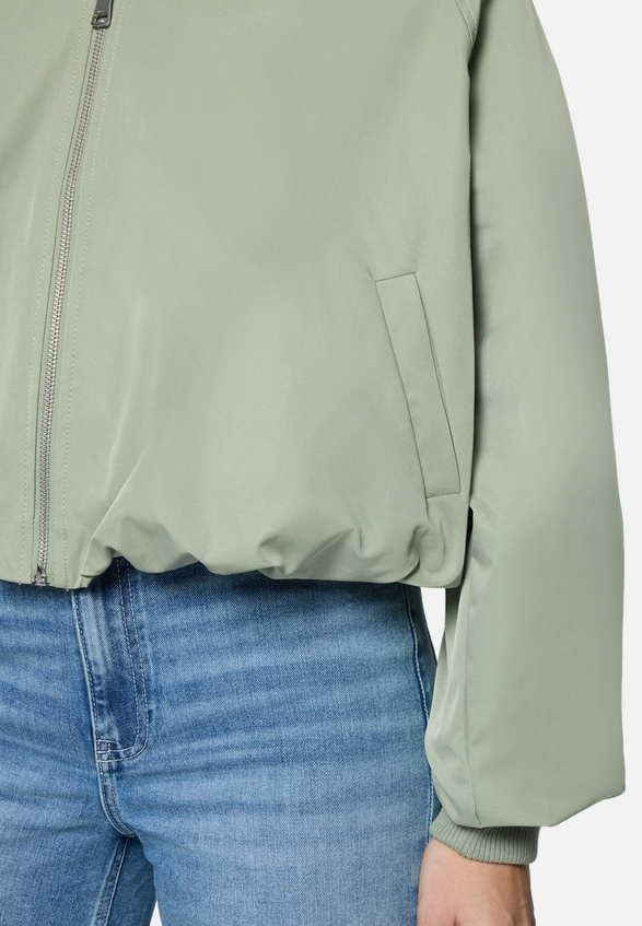 Bomberjacke  mit Reißverschluss  / Detailbild