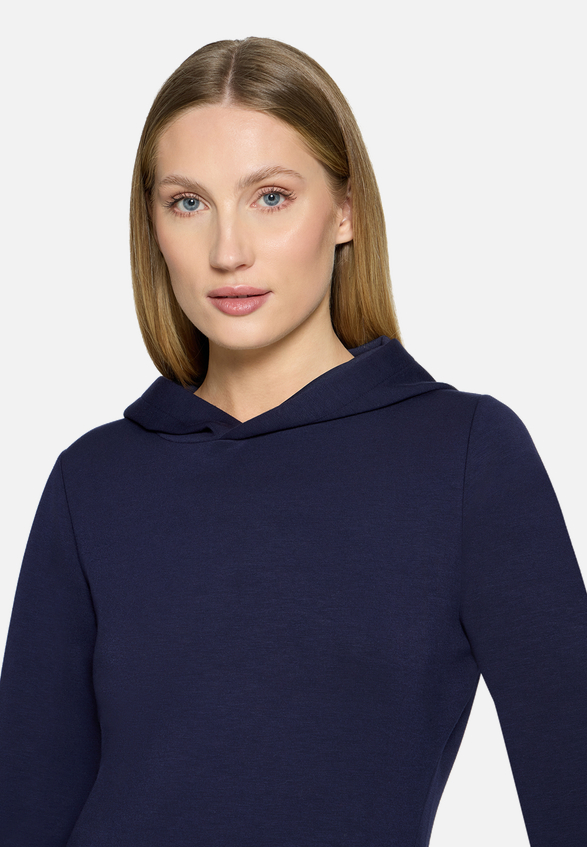 Casual-Kleid mit Kapuze / Detailbild