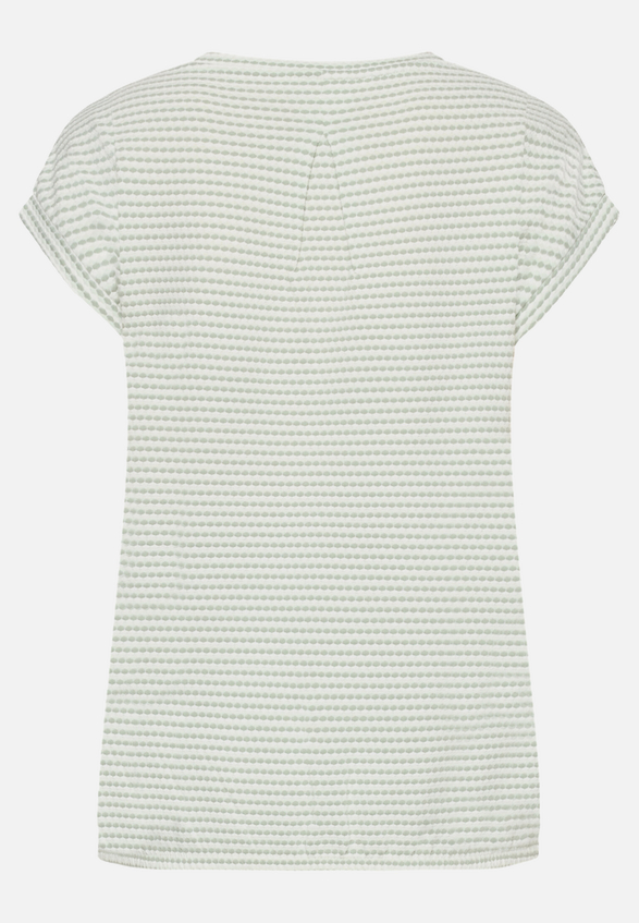 Casual-Shirt mit Gummizug / Rückseite