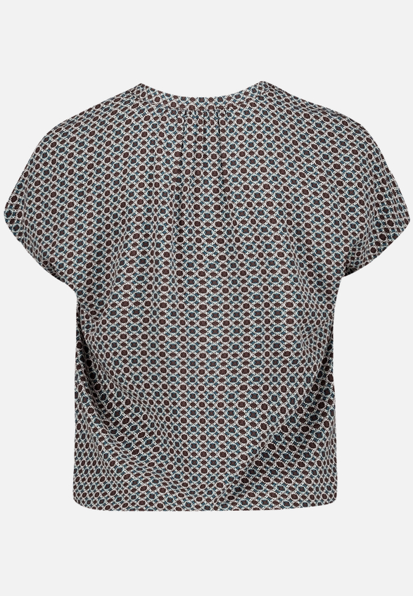 Blusenshirt  mit grafischem Muster  / Rückseite