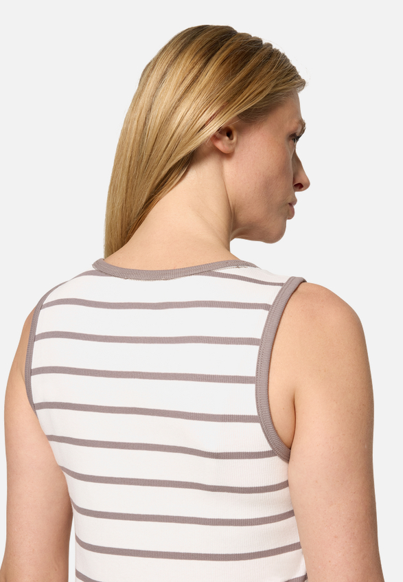 Basic-Top mit Rundhalsausschnitt / Detailbild