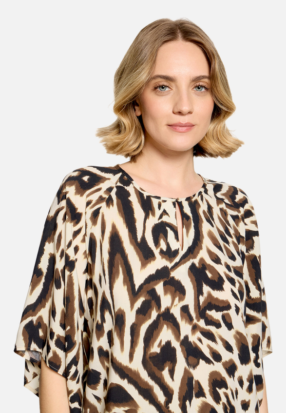 Casual-Bluse mit Muster / Detailbild