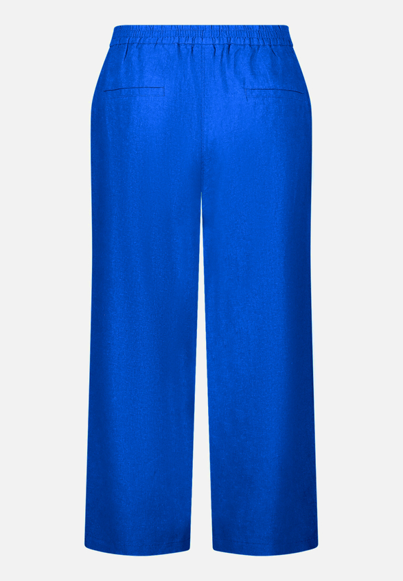 Leinenhose unifarben / Rückseite
