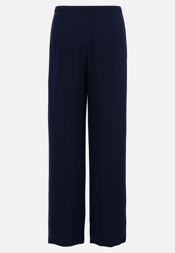 Marlene-Hose mit weitem Bein / Rückseite