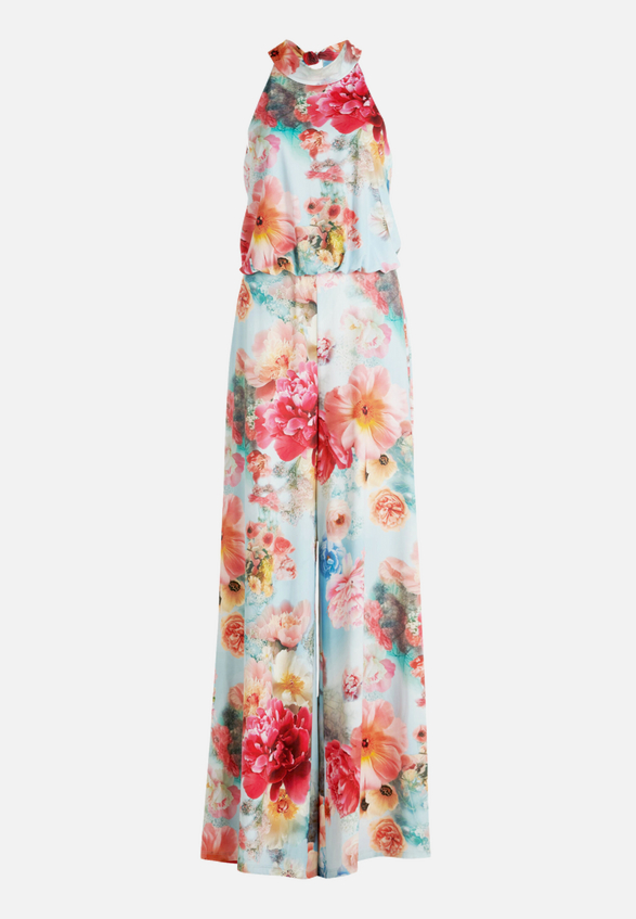 Jumpsuit mit Blumenprint / Vorderseite