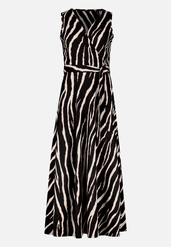 Midikleid mit Gürtel / Vorderseite