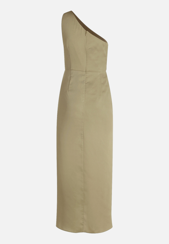 Abendkleid mit Raffung / Rückseite