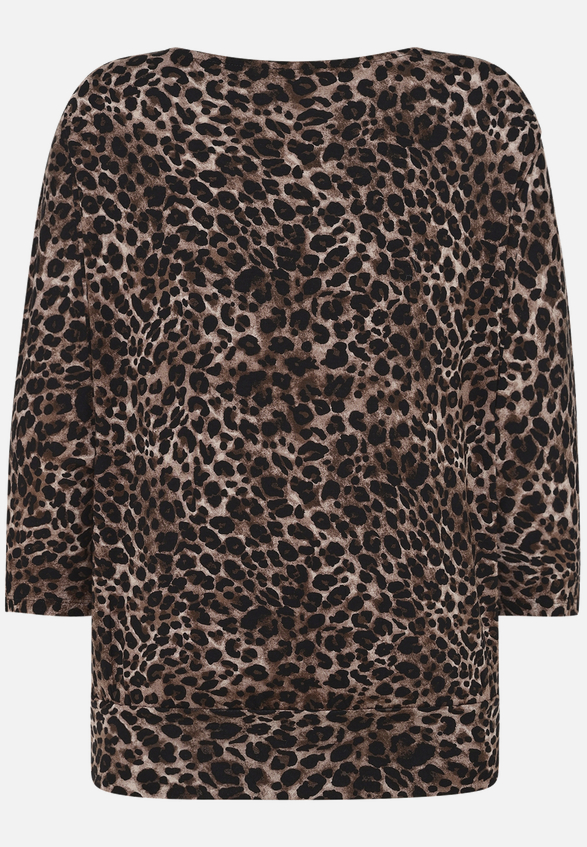 Leo-Shirt  mit 3/4 Arm  / Rückseite