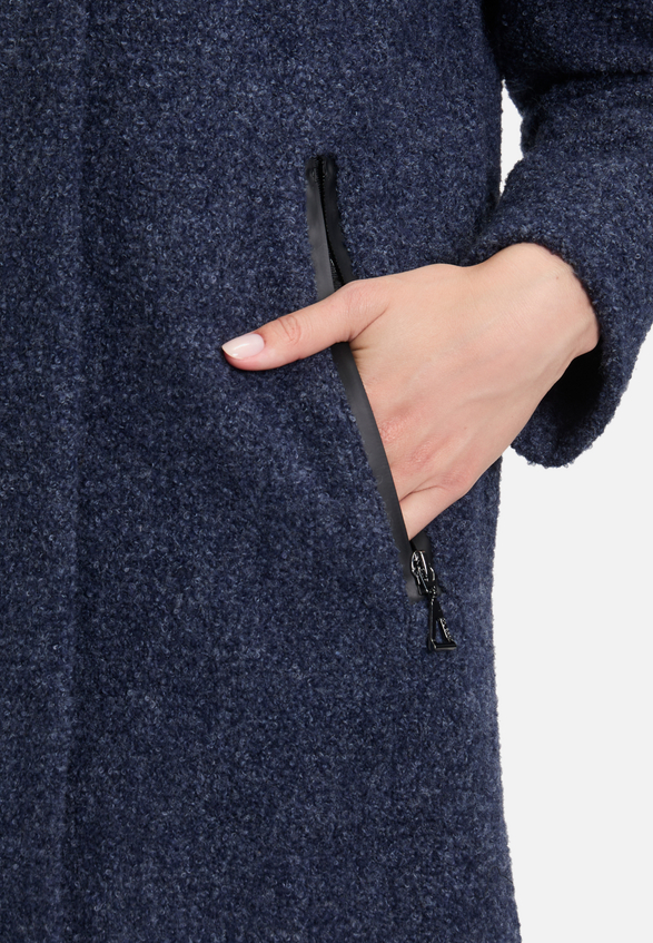 Wolljacke mit Kapuze / Detailbild