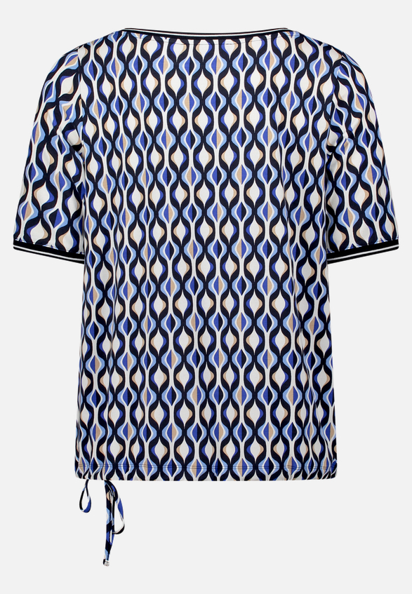 Casual-Shirt mit Tunnelzug / Rückseite