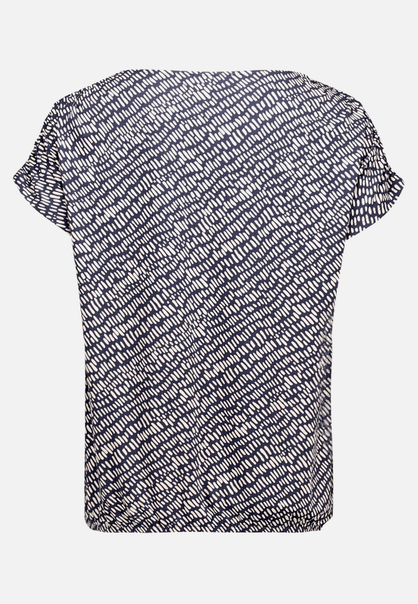 Print-Shirt  mit Gummizug  / Rückseite