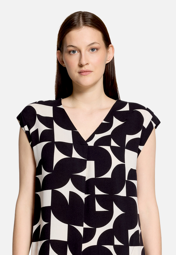 Casual-Kleid mit Print / Detailbild