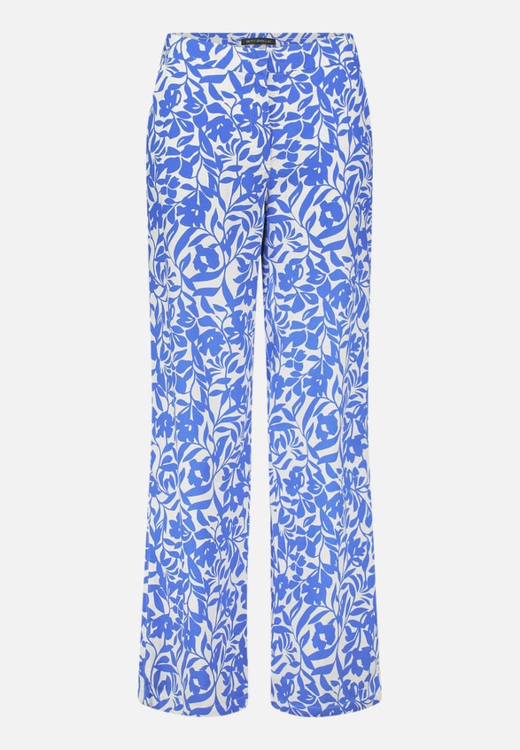 Leinenhose mit elastischem Bund / Vorderseite