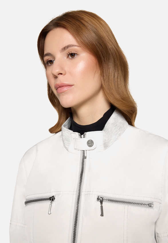 Sommerjacke mit Stehkragen / Detailbild