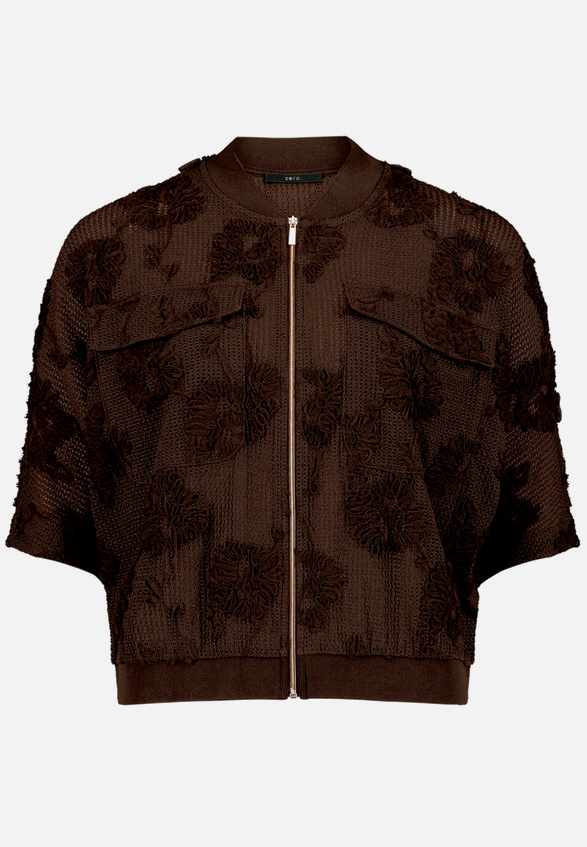 Blouson mit Fledermausärmeln / Vorderseite