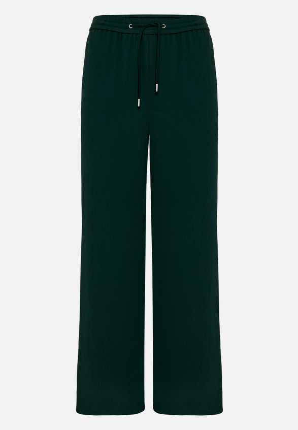 Palazzo-Hose  mit elastischem Bund / Vorderseite