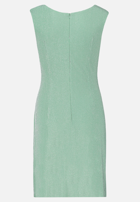 Cocktailkleid im Glitzer-Look / Rückseite