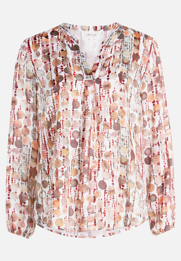 Blusenshirt mit Muster / Vorderseite